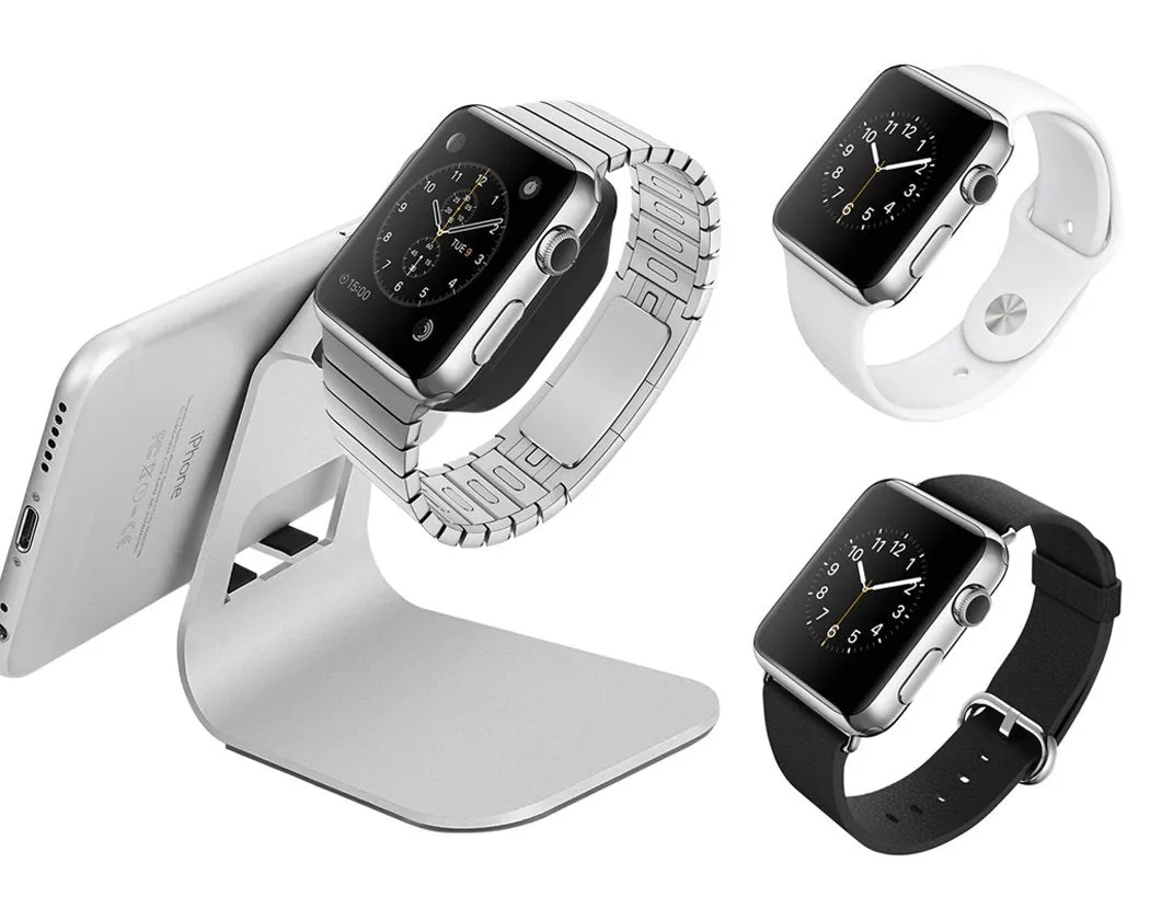 2 in 1 Charging Stand for Apple Watch and Smart Phones