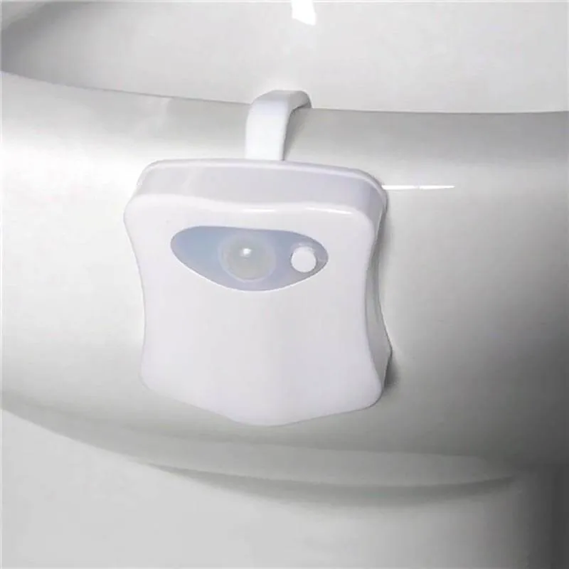 3-in-1 Toilet Bowl Night Light With Anti-Mold LED & Air Freshener  (Upgraded)