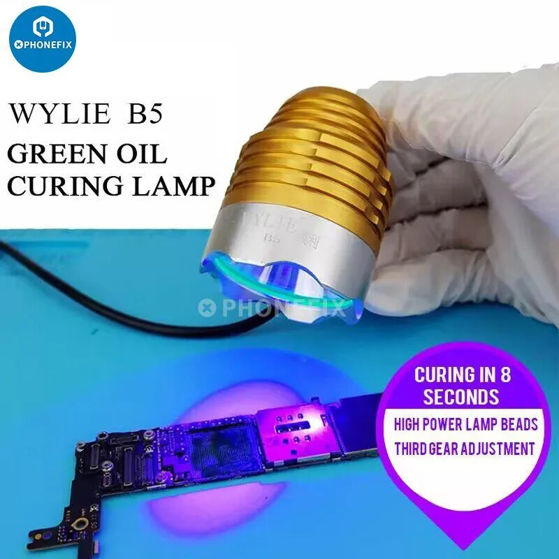 5V USB Shadowless UV Glue Curing LED Lamp Green Oil LED Curing Light