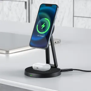 ACEFAST E8 DESKTOP 2-IN-1 WIRELESS CHARGING HOLDER