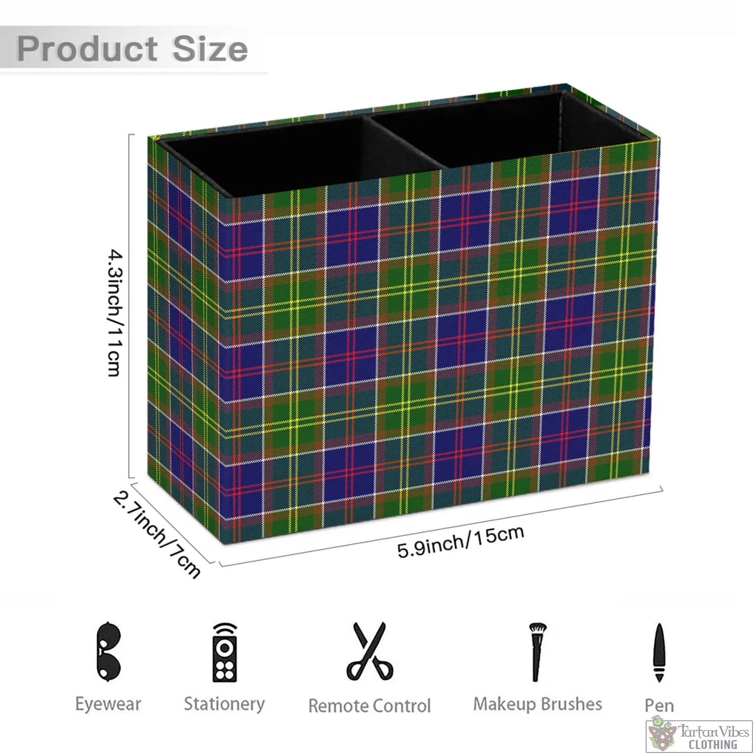 Arnott Tartan Pen Holder