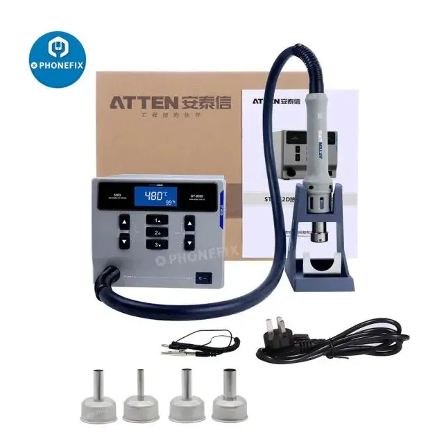 ATTEN ST-862D 1000W Hot Air Gun BGA Rework Station For PCB Repair