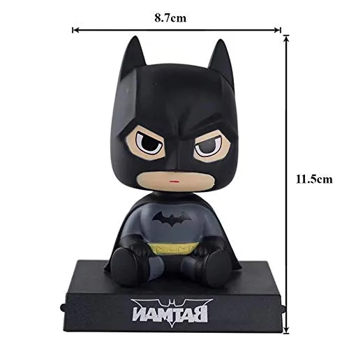 Batman |Bobblehead With Mobile Holder | 13 Cms |