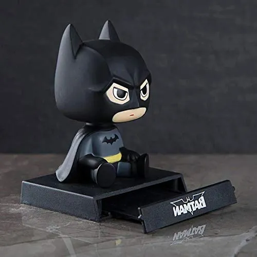 Batman |Bobblehead With Mobile Holder | 13 Cms |