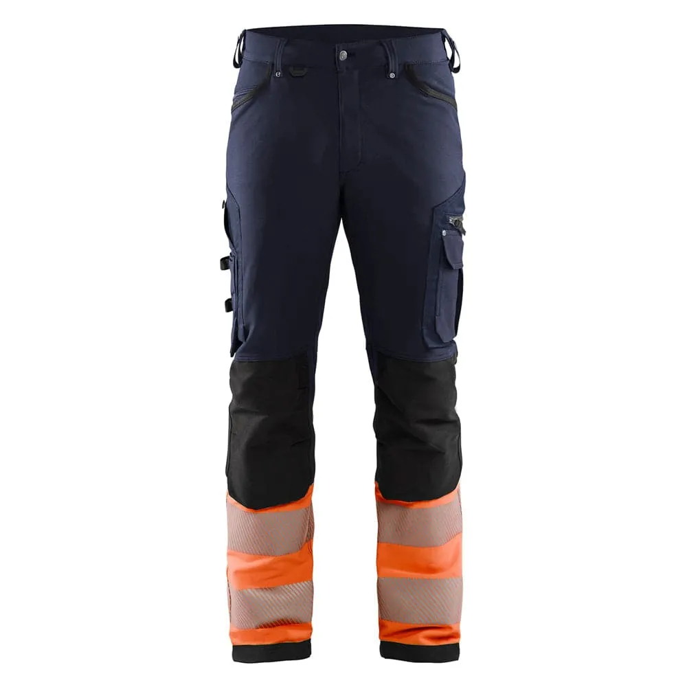 Blaklader 1193 Hi-Vis 4-Way Stretch Work Trousers