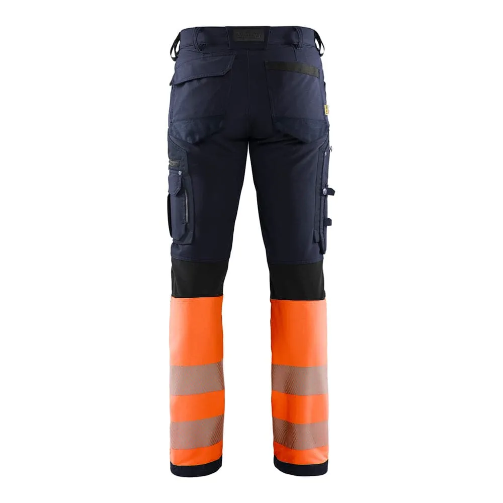 Blaklader 1193 Hi-Vis 4-Way Stretch Work Trousers