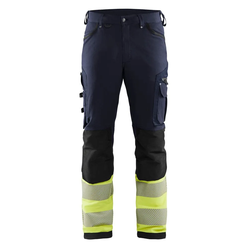 Blaklader 1193 Hi-Vis 4-Way Stretch Work Trousers