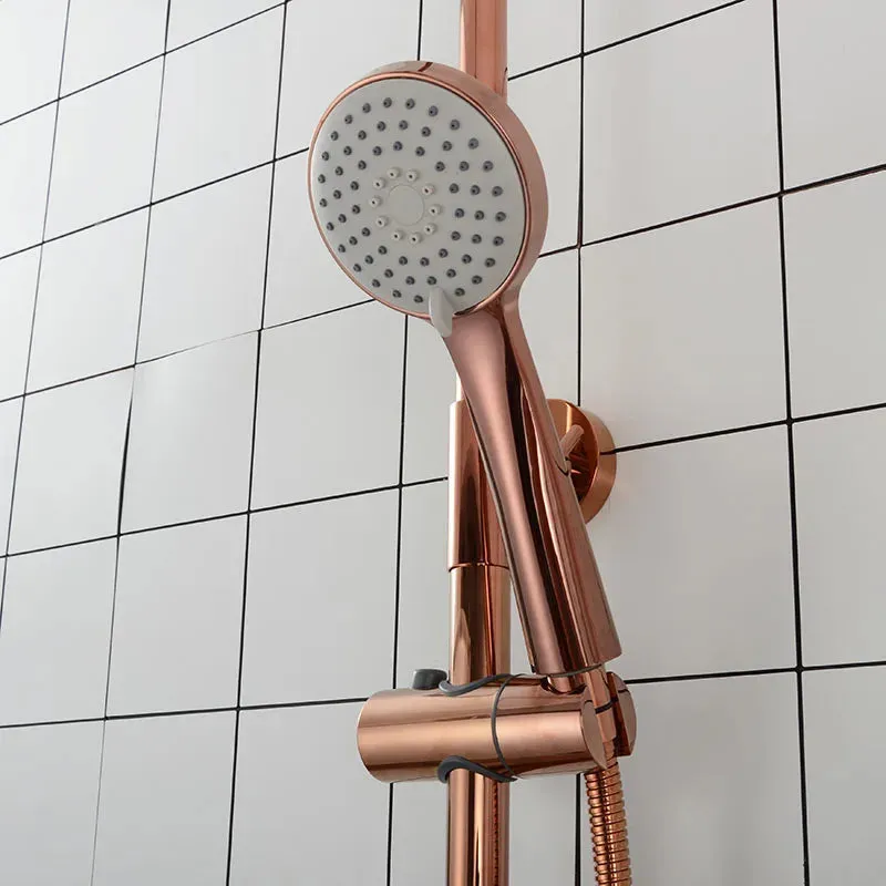 Brass Bathroom Shower Set Wall Mounted Cold Hot Mixer Shower Faucet