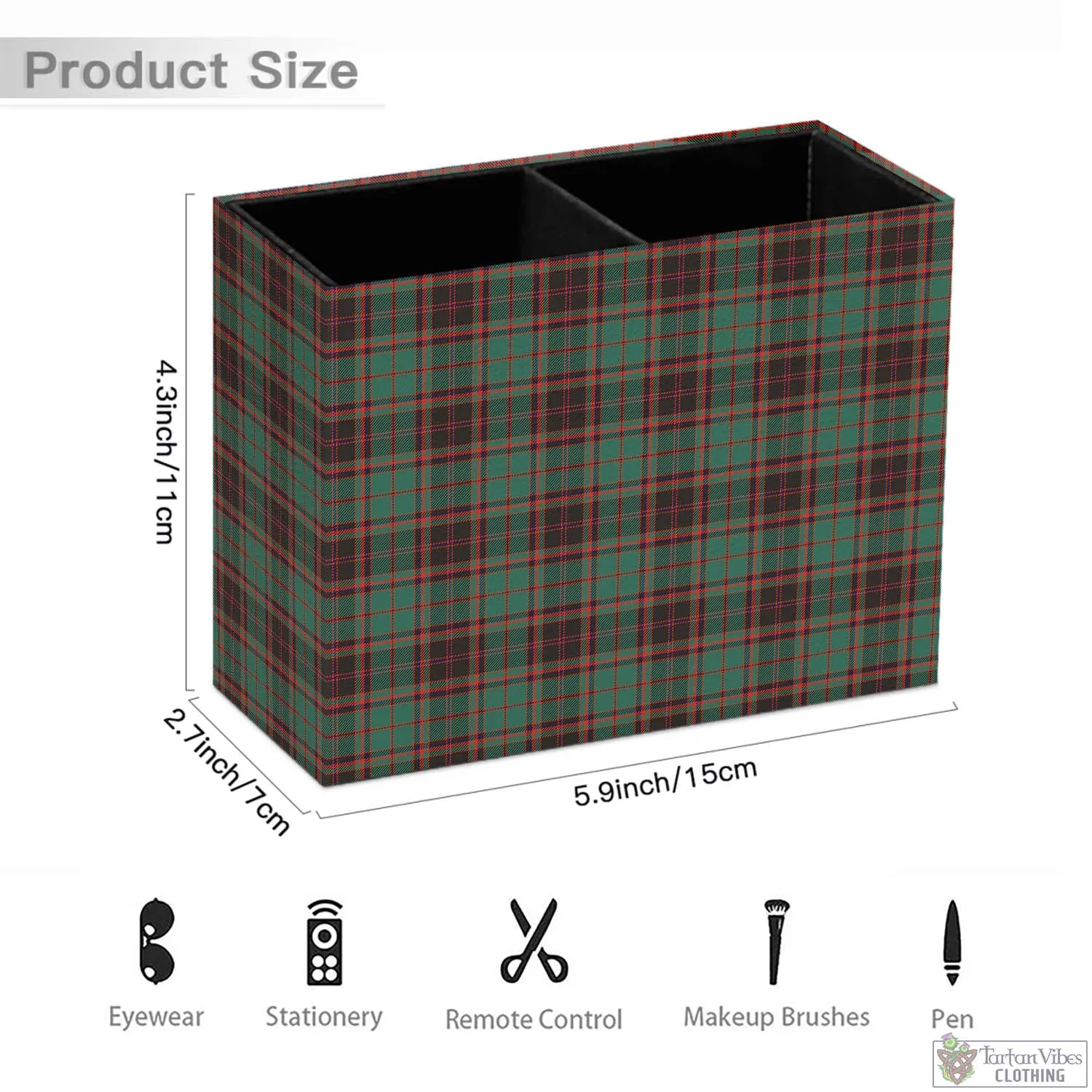 Buchan Ancient Tartan Pen Holder