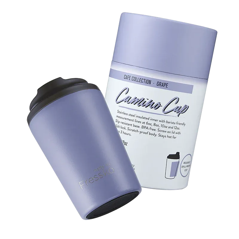 Camino Reusable Cup | 12 oz/340 ml - Eco-Friendly and Durable