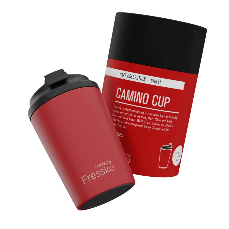 Camino Reusable Cup | 12 oz/340 ml - Eco-Friendly and Durable