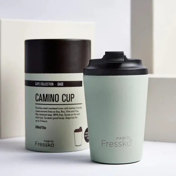 Camino Reusable Cup | 12 oz/340 ml - Eco-Friendly and Durable