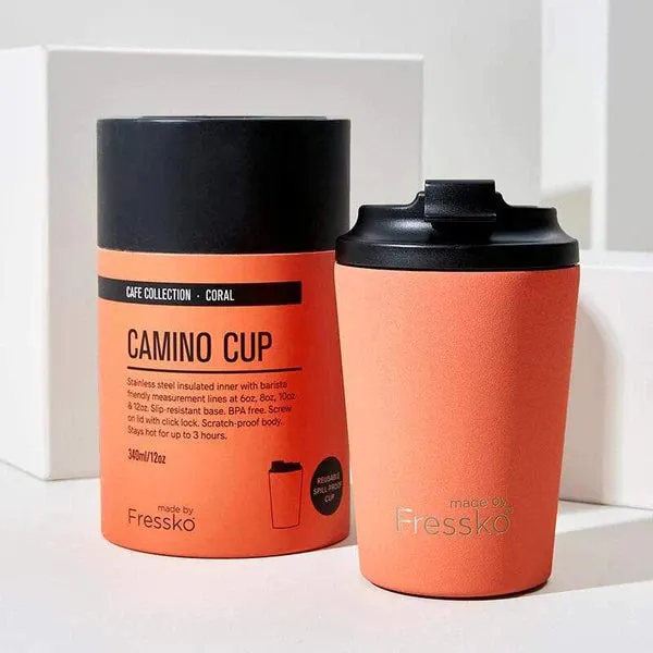 Camino Reusable Cup | 12 oz/340 ml - Eco-Friendly and Durable