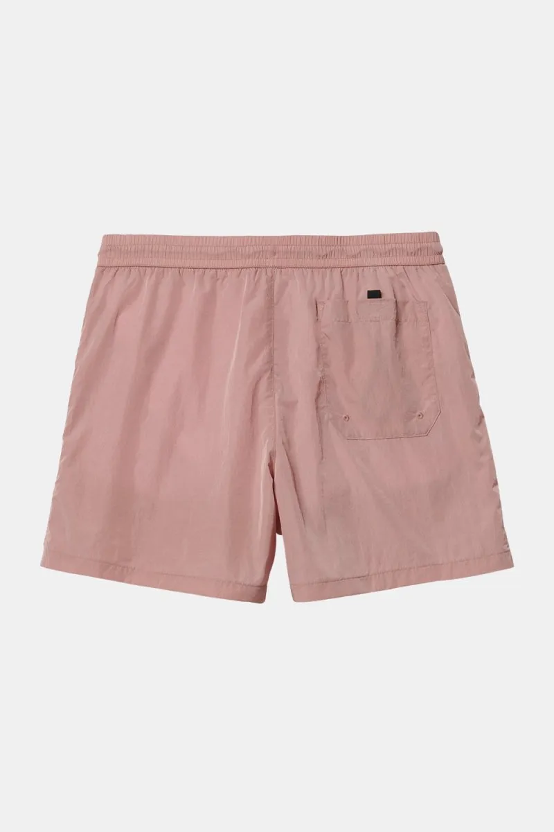 Carhartt WIP Tobes Swim Trunks (Glassy Pink/White)