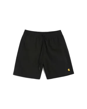 Chase Swim Trunks - Black / Gold