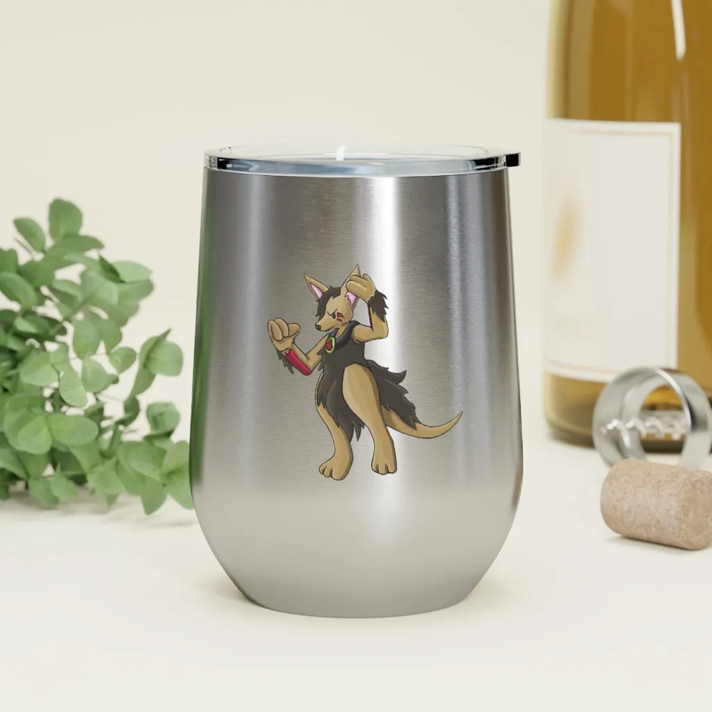 Chiwuadud 12oz Insulated Wine Tumbler