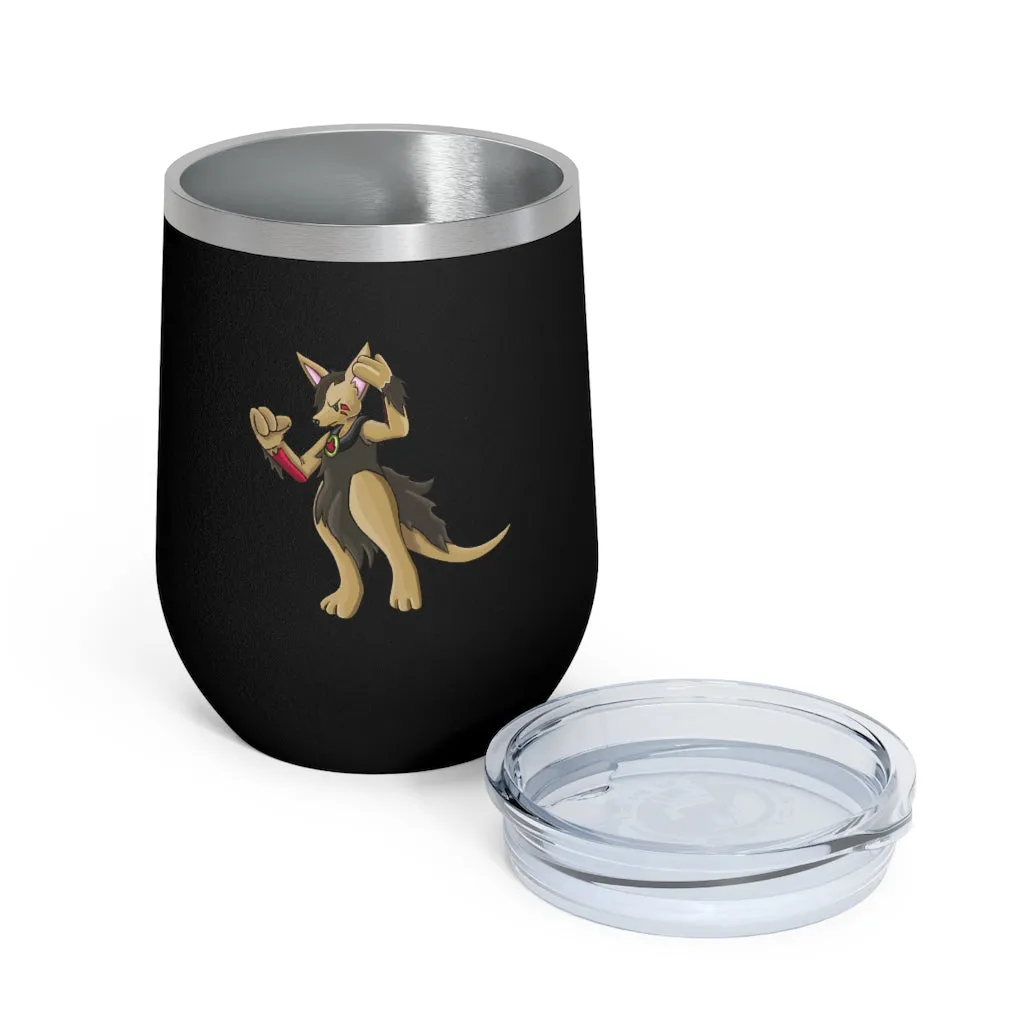 Chiwuadud 12oz Insulated Wine Tumbler