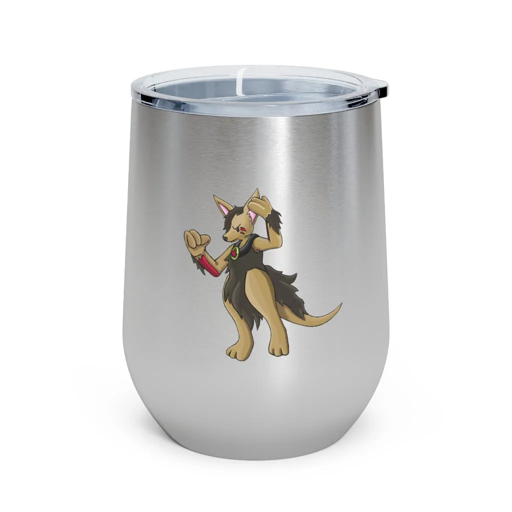 Chiwuadud 12oz Insulated Wine Tumbler