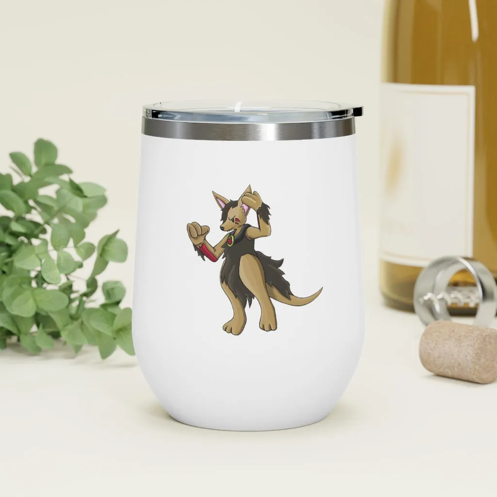 Chiwuadud 12oz Insulated Wine Tumbler