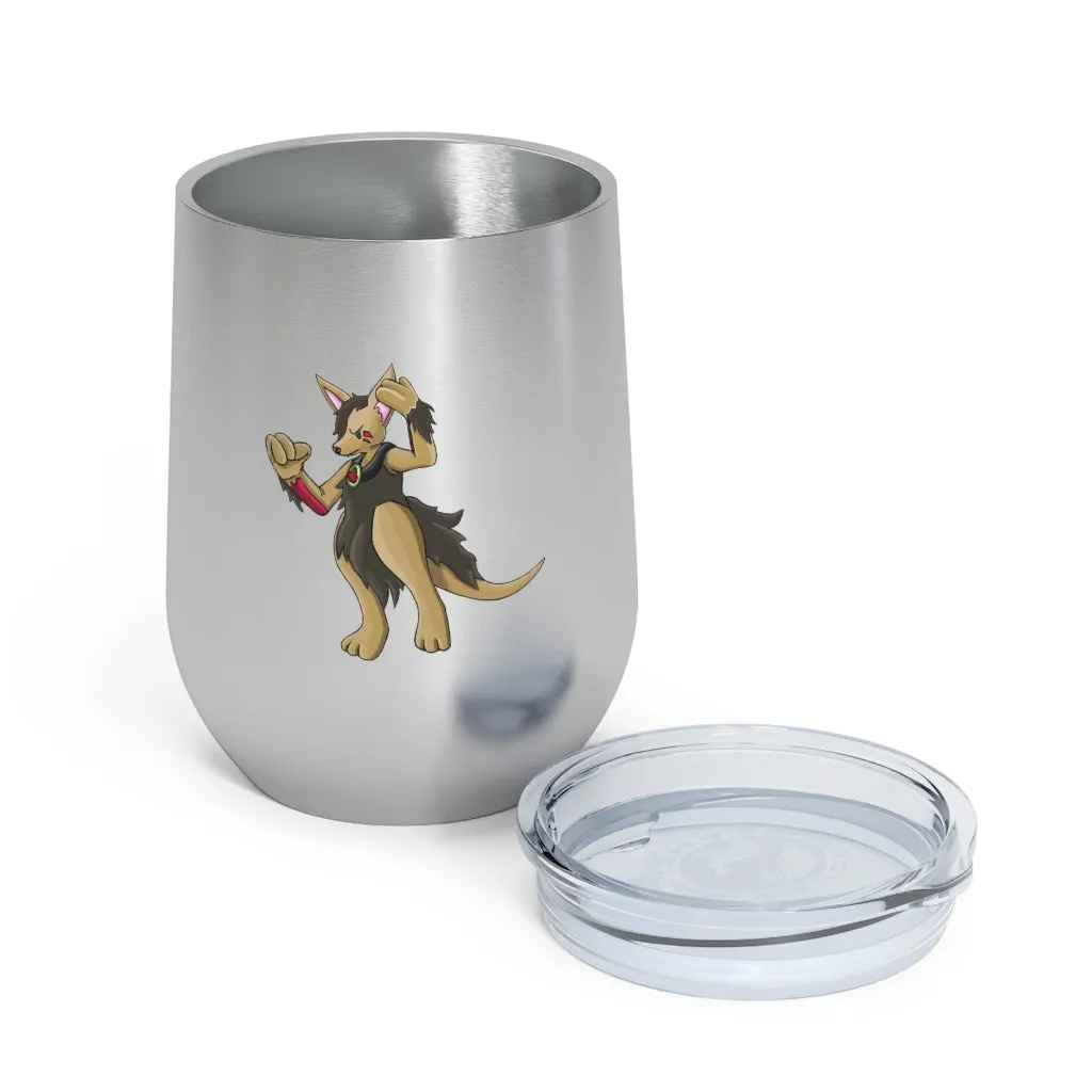 Chiwuadud 12oz Insulated Wine Tumbler