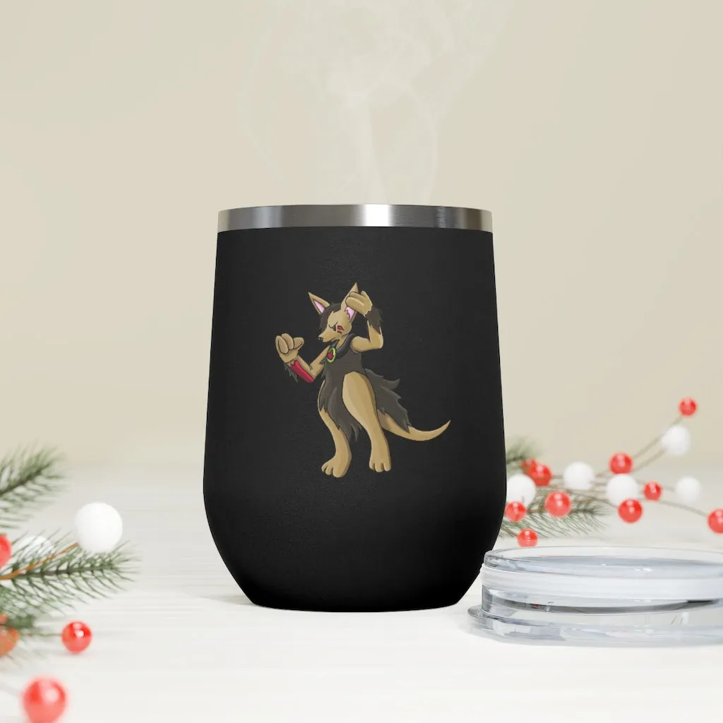 Chiwuadud 12oz Insulated Wine Tumbler