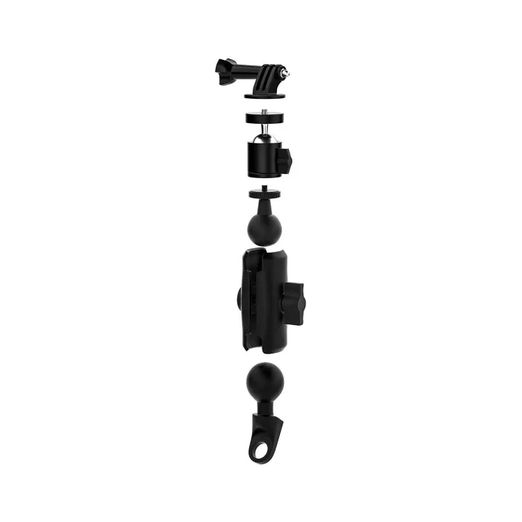 CS-1134B1 Motorcycle Bike Action Camera Recorder Mobile Phone Fixing Bracket Holder, Mirror Holder Version