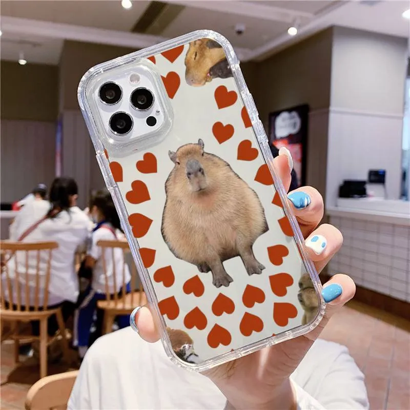 Cute Capybara Mobile Phone Case for iPhone