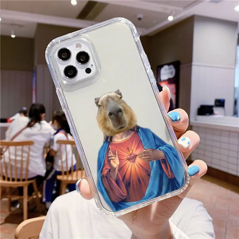 Cute Capybara Mobile Phone Case for iPhone