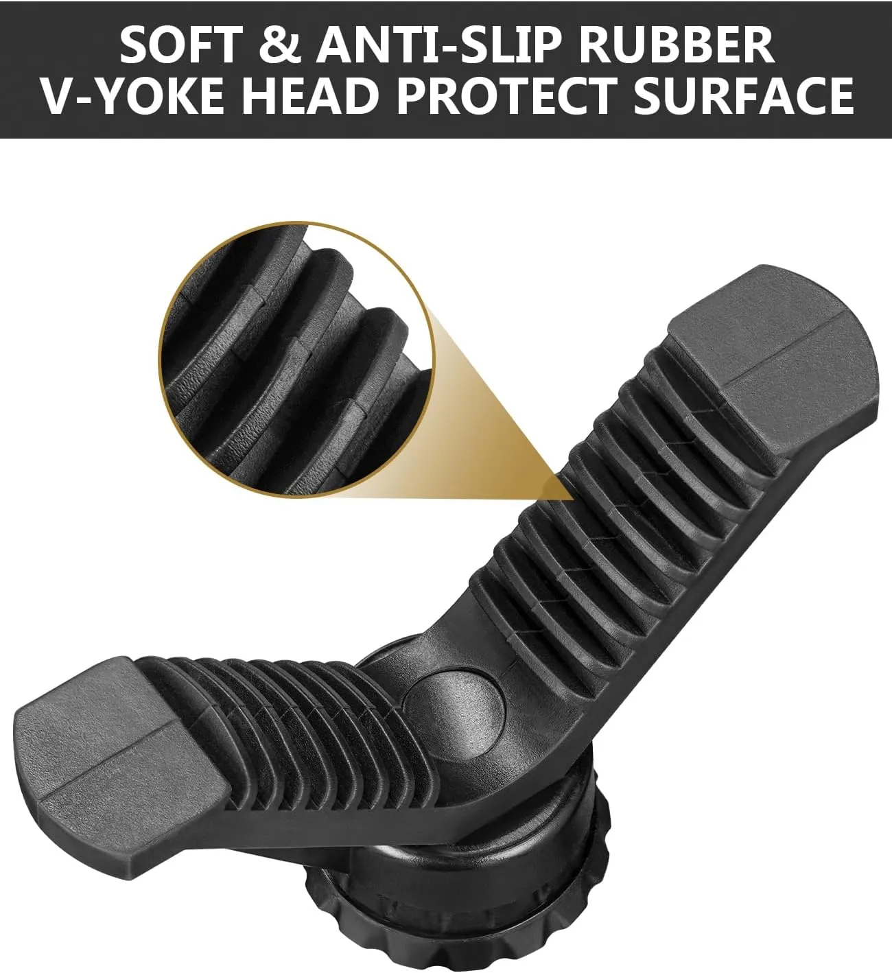 CVLIFE Portable Shooting Rest 360° Rotate V Yoke Holder Mount