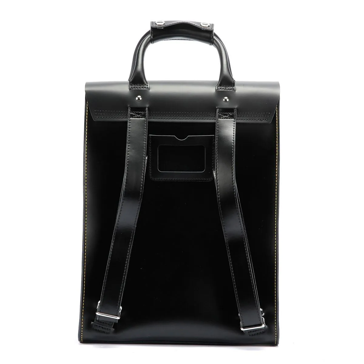 Dr. Martens Kiev Smooth Leather Black Laptop Backpack