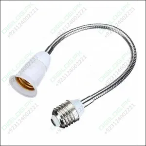 E27 Light Bulb Holder Flexible Extension Adapter Socket