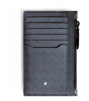 Extreme 3.0 Card Holder 8cc with Zipped Pocket Lavander Gray