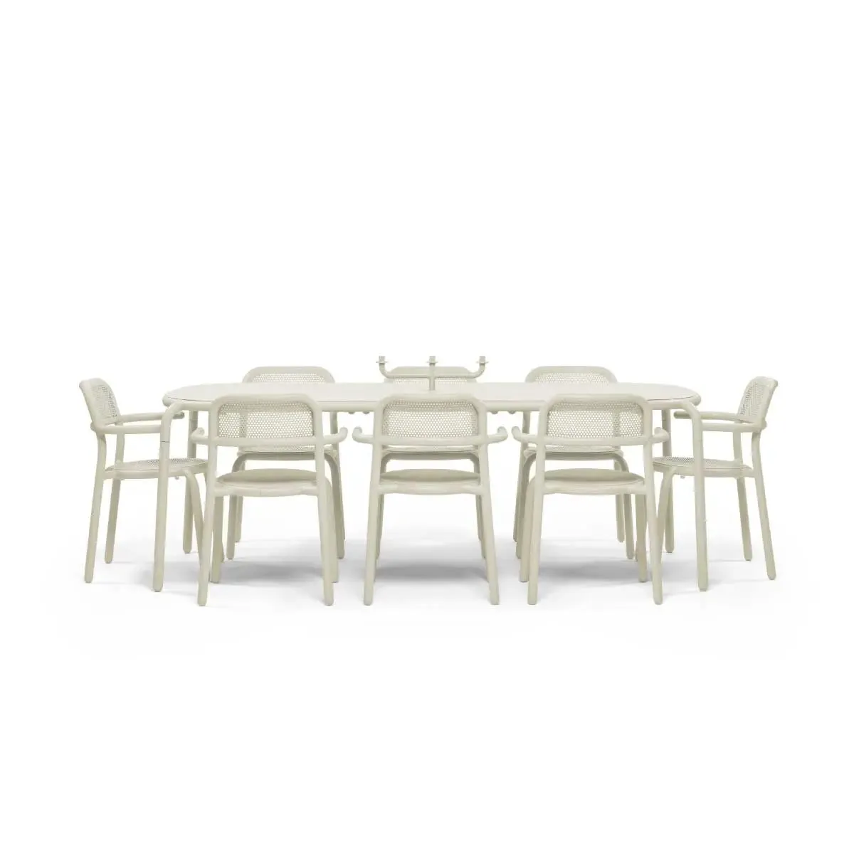 Fatboy Toni Tablo dining table & Chair Set (8 - Seater)