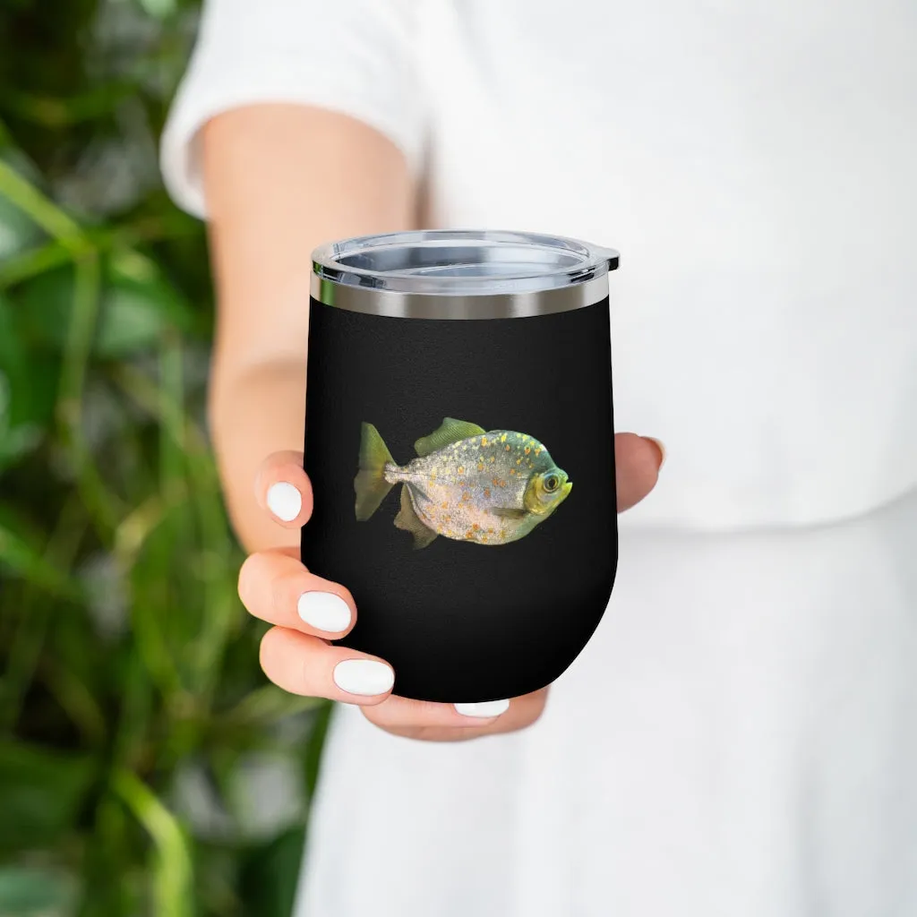 Fish with Specs 12oz Insulated Wine Tumbler