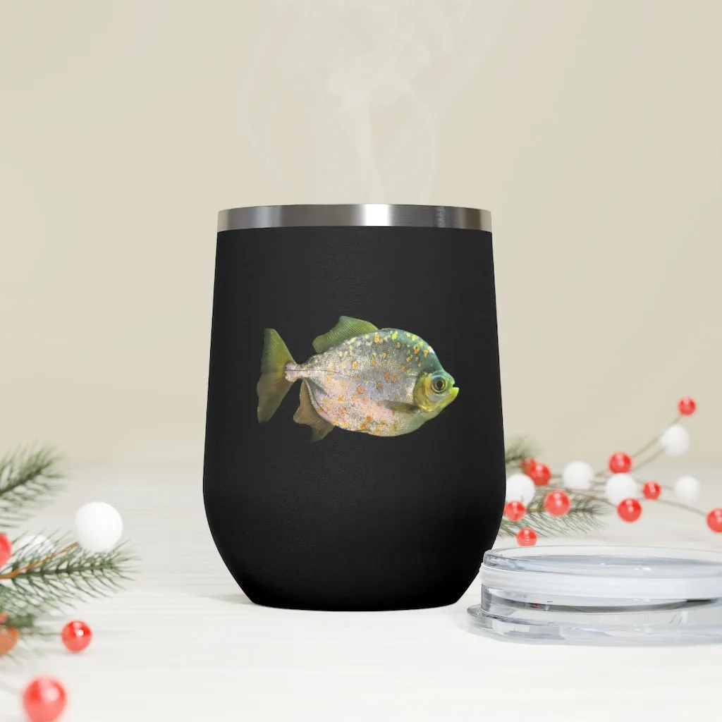 Fish with Specs 12oz Insulated Wine Tumbler