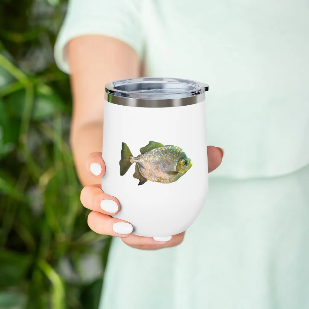 Fish with Specs 12oz Insulated Wine Tumbler