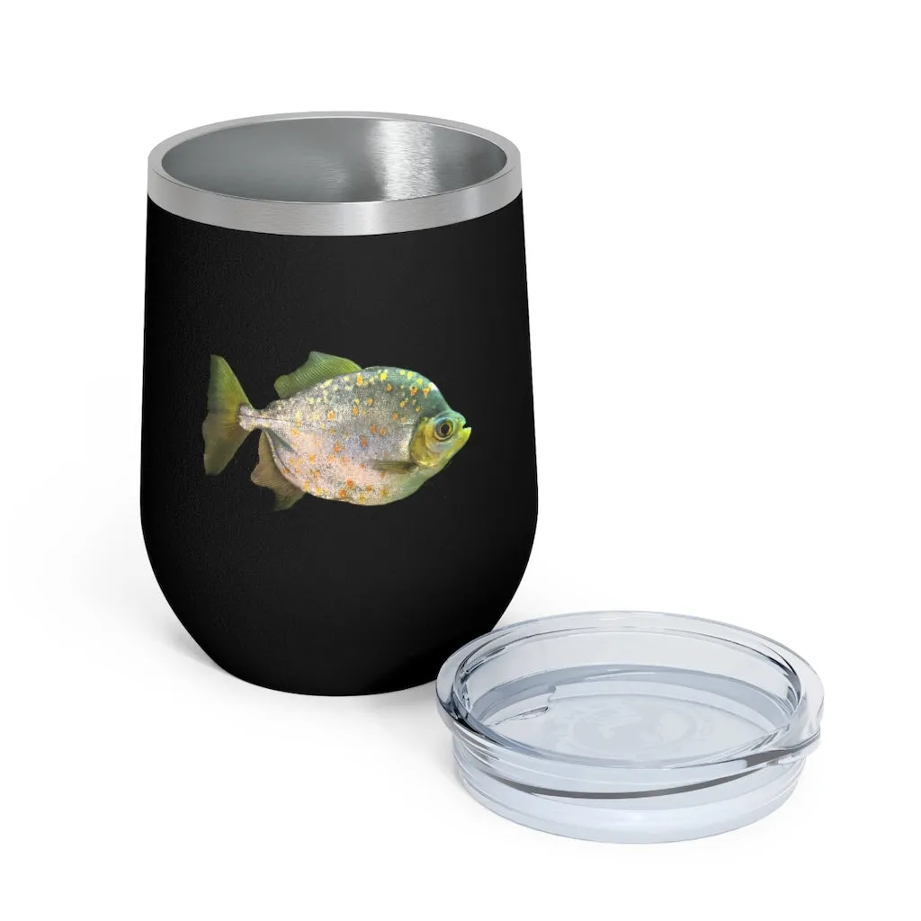 Fish with Specs 12oz Insulated Wine Tumbler