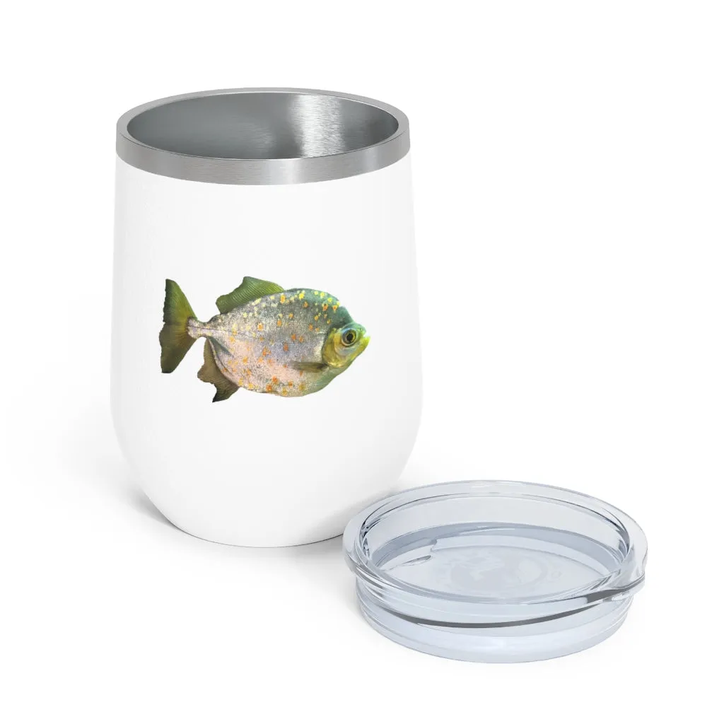 Fish with Specs 12oz Insulated Wine Tumbler