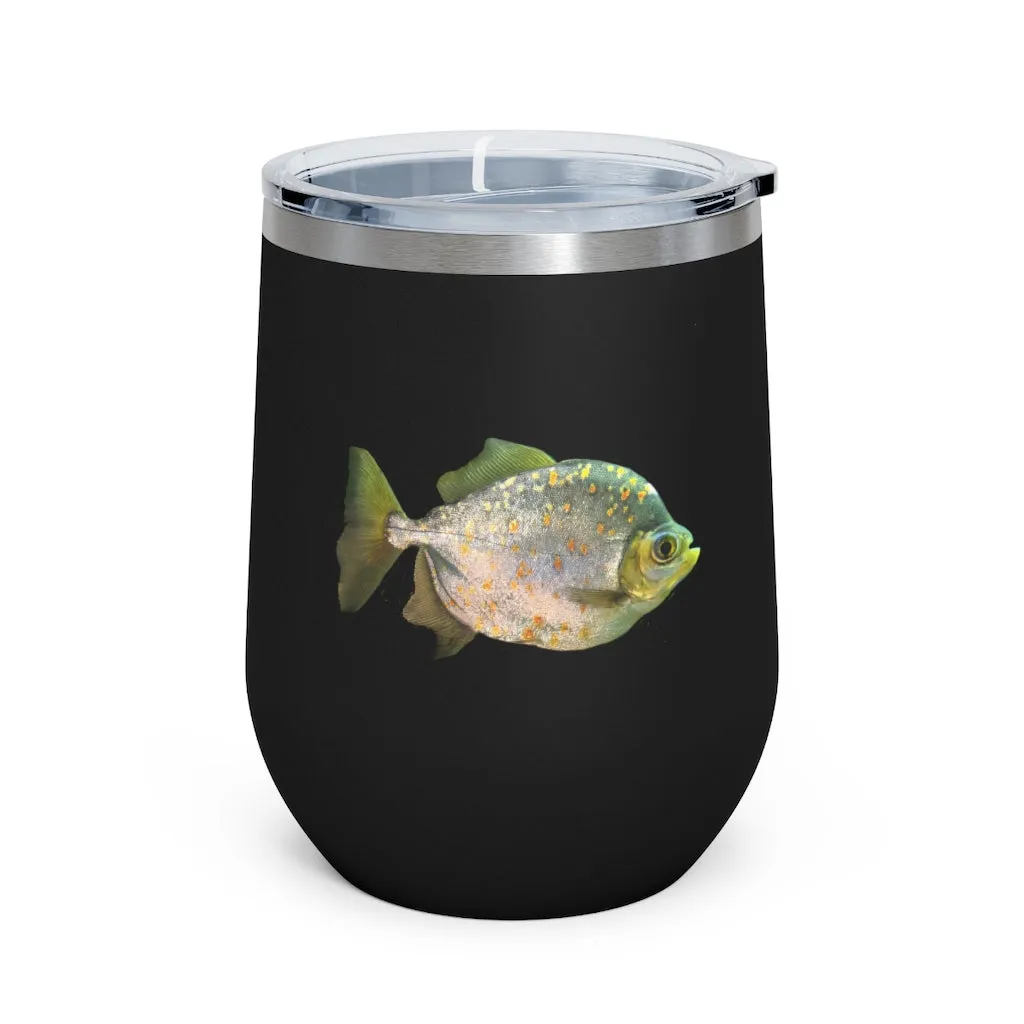 Fish with Specs 12oz Insulated Wine Tumbler