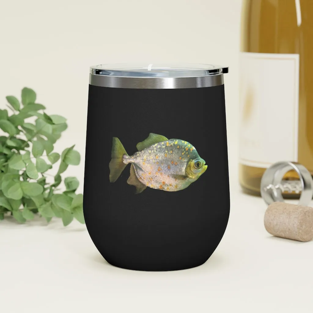 Fish with Specs 12oz Insulated Wine Tumbler