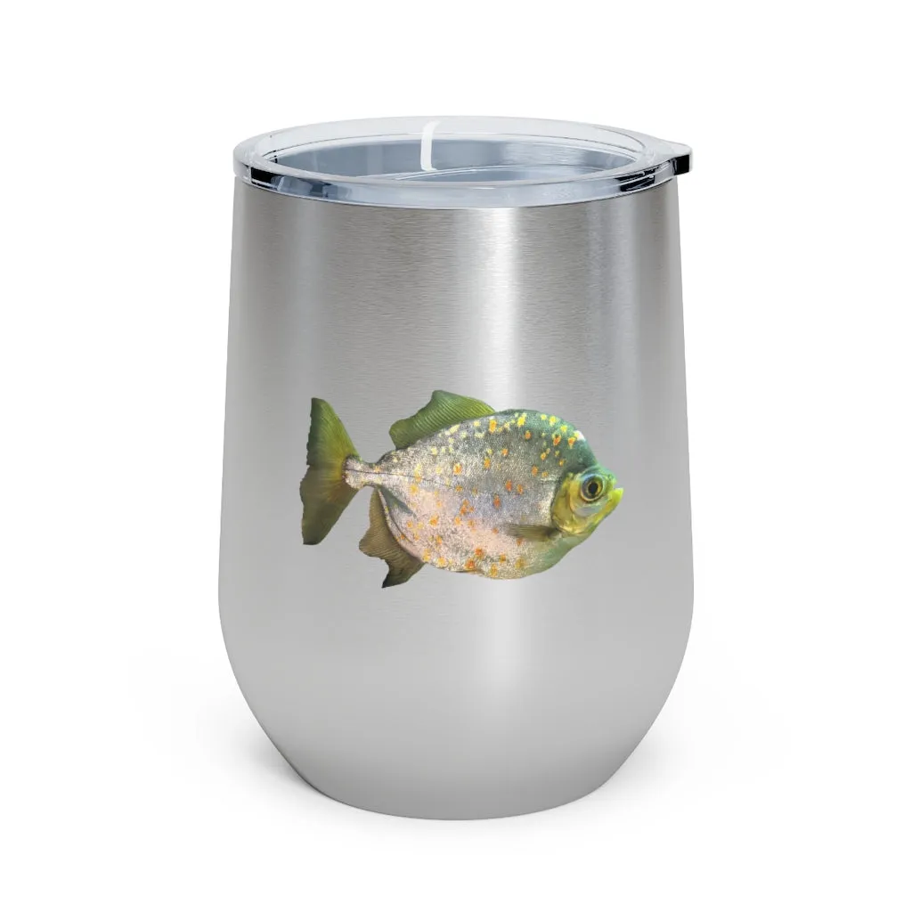 Fish with Specs 12oz Insulated Wine Tumbler