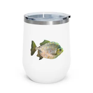 Fish with Specs 12oz Insulated Wine Tumbler