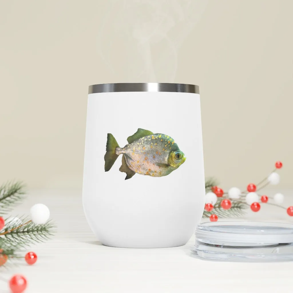 Fish with Specs 12oz Insulated Wine Tumbler