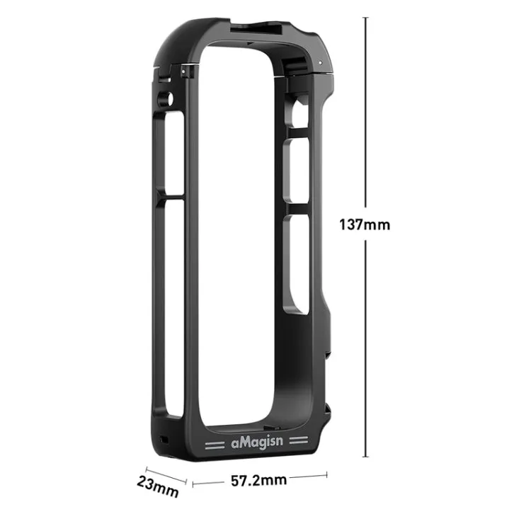 For Insta360 X4 aMagisn Quick-release Plastic Rabbit Cage Expansion Frame