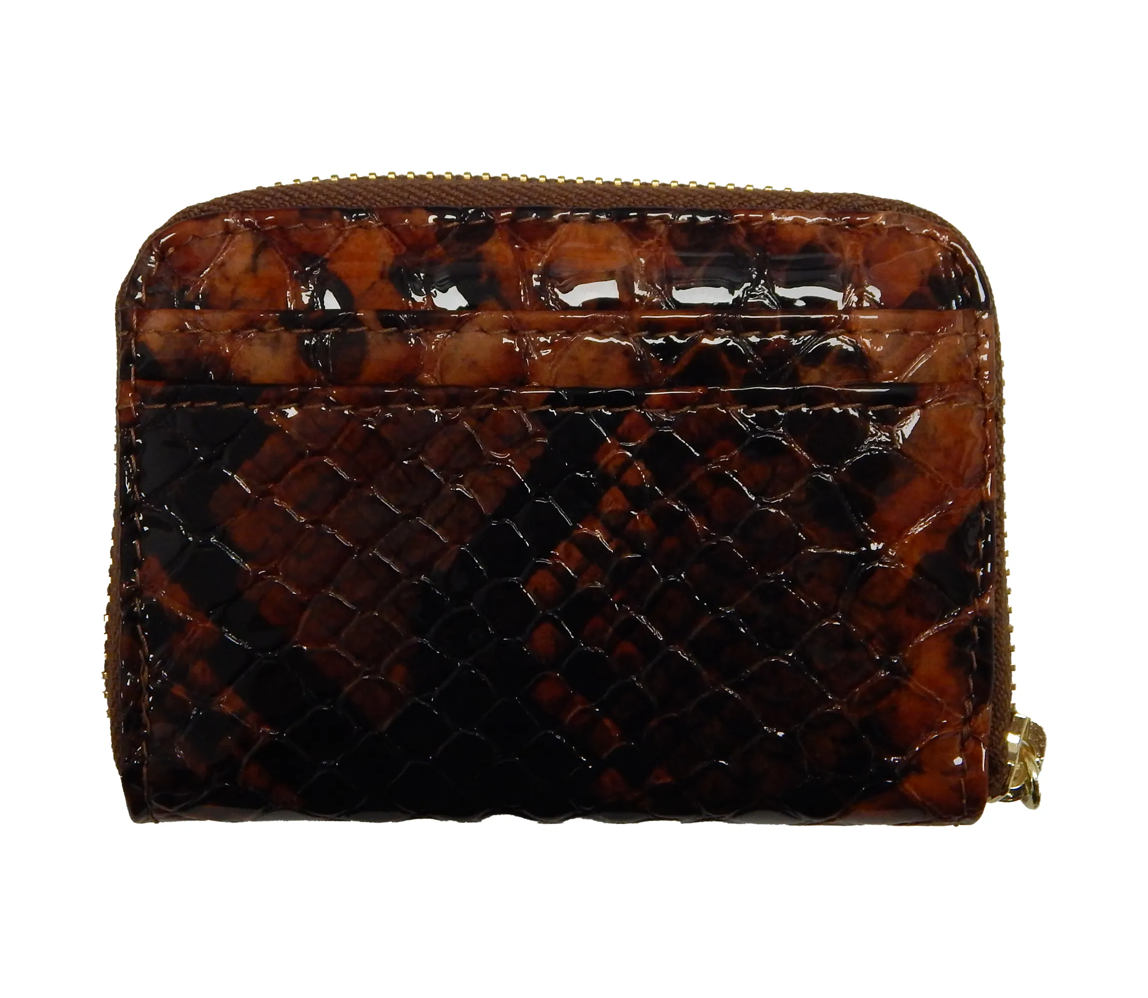 Gallop Patent Leather Card Holder