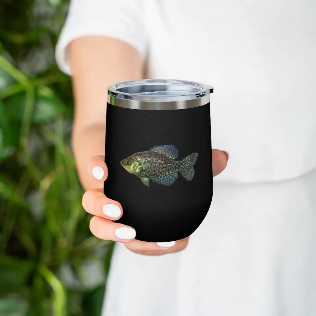 Golden Fish 12oz Insulated Wine Tumbler