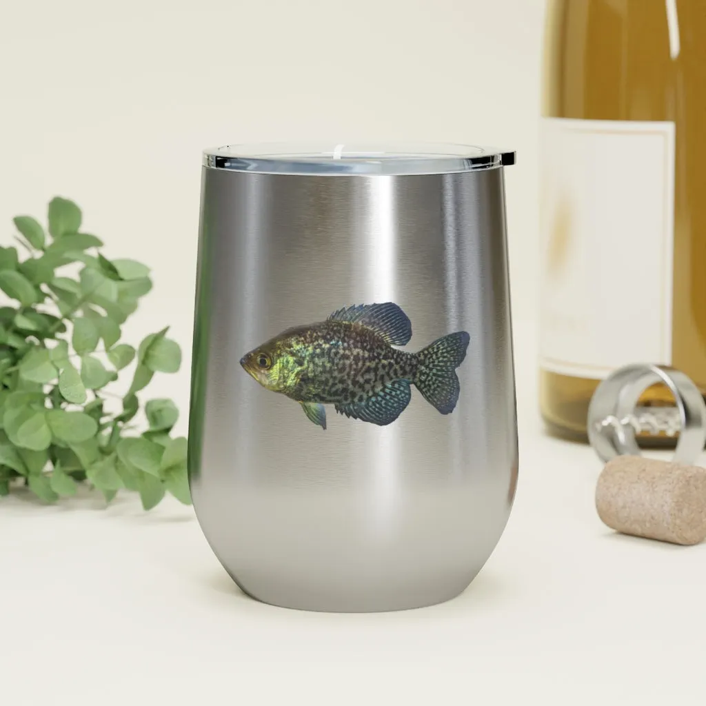 Golden Fish 12oz Insulated Wine Tumbler