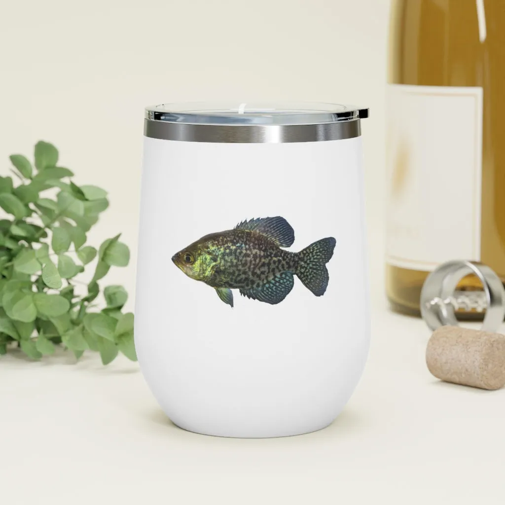 Golden Fish 12oz Insulated Wine Tumbler