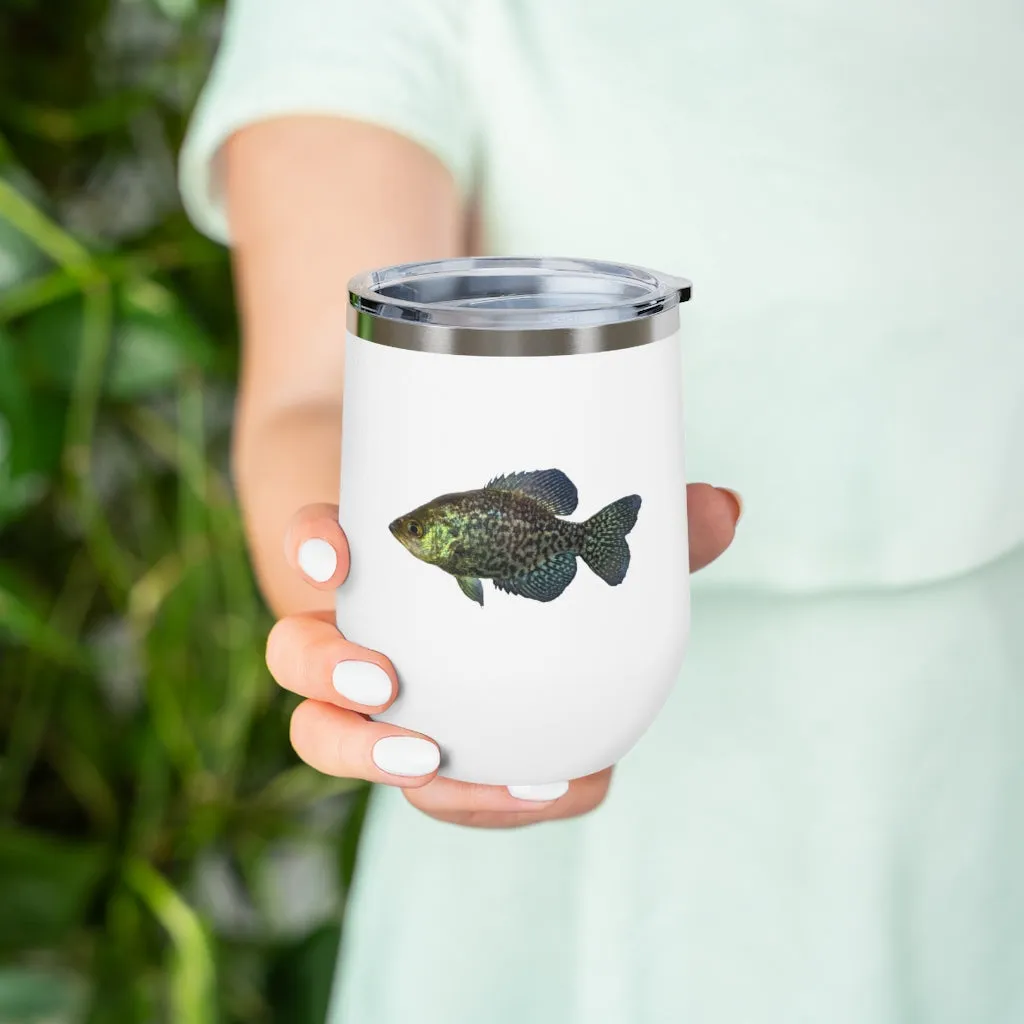 Golden Fish 12oz Insulated Wine Tumbler