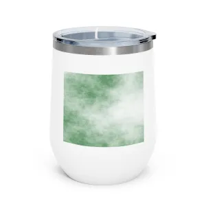 Green Cloud 12oz Insulated Wine Tumbler